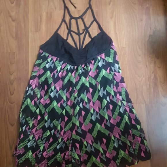 Jumpsuit with halter straps for Women - Picture 2 of 4